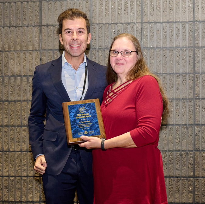 Dr.Piaggi and Rhonda Pruitt